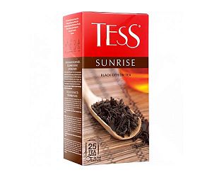 Чай Tess Sunrise байховый цейлонский, 25пак.